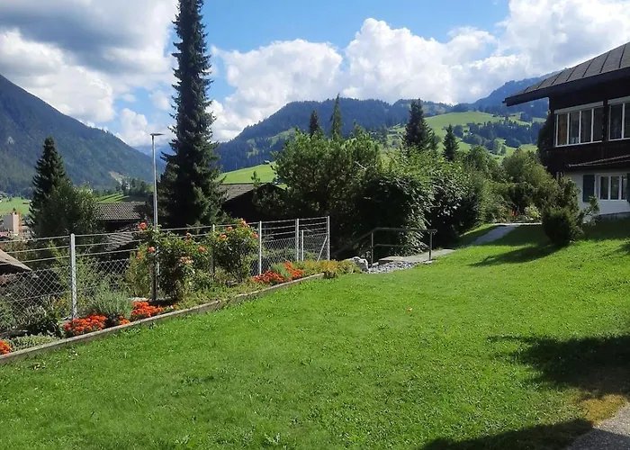 Apartamento Confortable Avec Terrasse Zweisimmen
